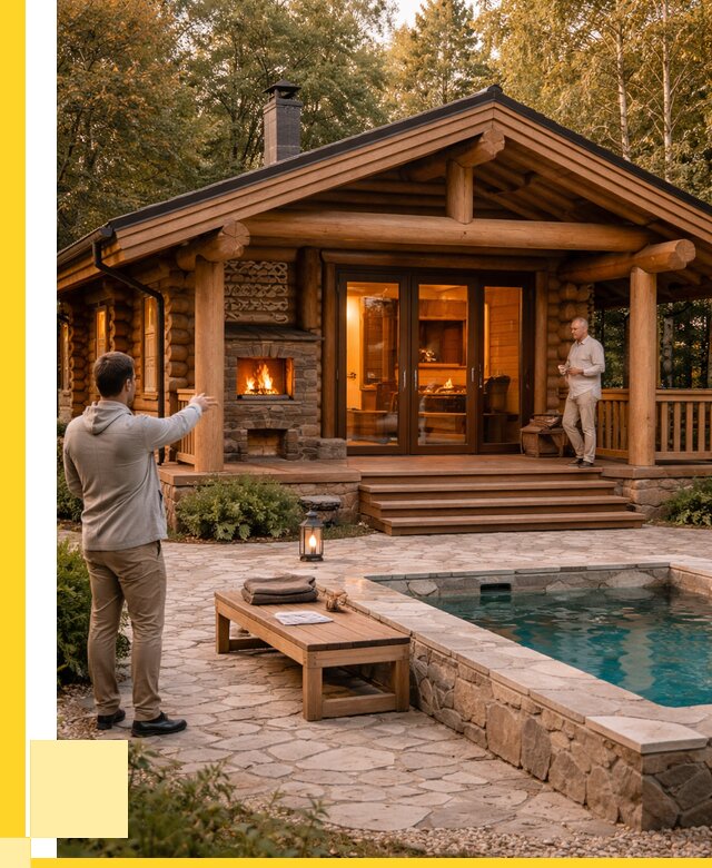 Проекты бань и хамам в Сызрани от 25325 р. | ЭриданСзр