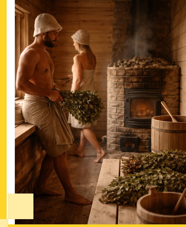 Русские бани в Сызрани: проекты и дизайн от 354550 р. | ЭриданСзр