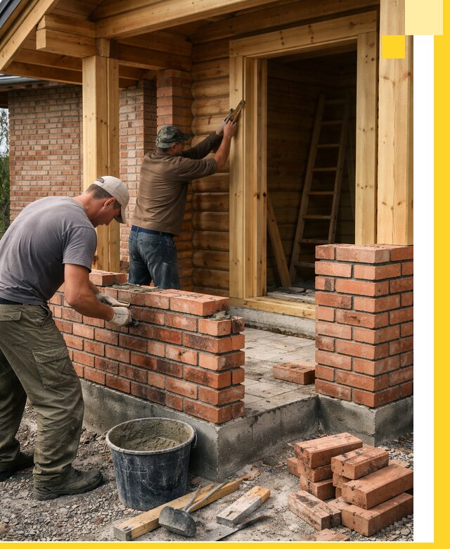 Строительство кирпичных бань под ключ в Сызрани с гарантией качества