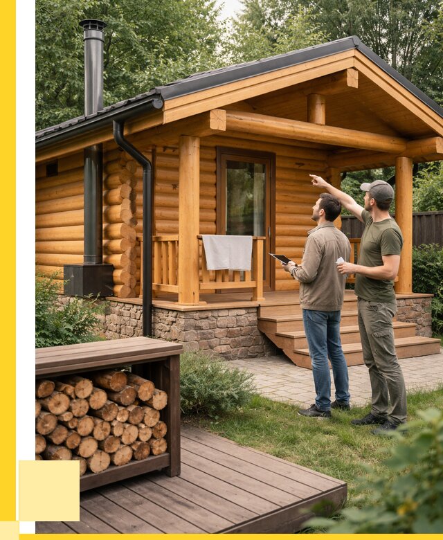 Бани для дачи под ключ в Сызрани от 253250 р. | ЭриданСзр