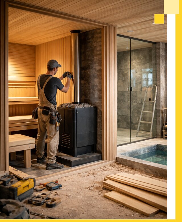 Полное строительство банных комплексов под ключ в Сызрани