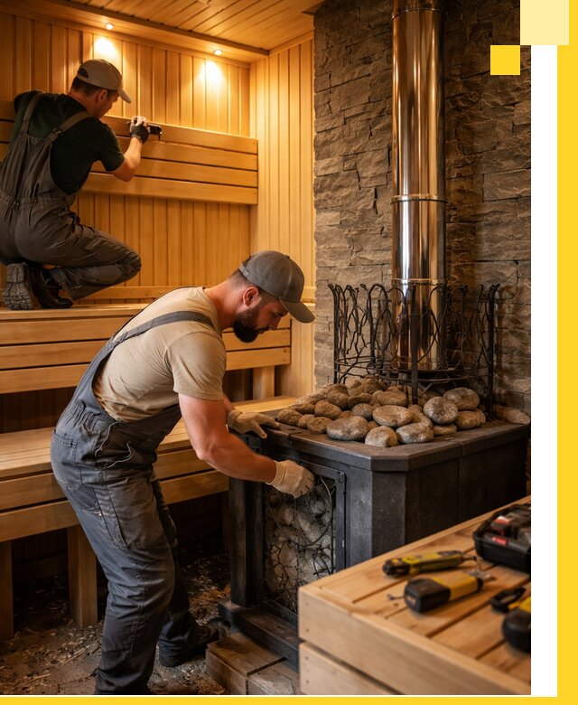 Комплексный дизайн бань, саун и зон отдыха в Сызрани