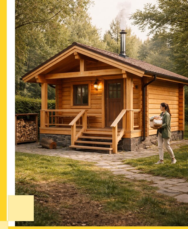 Купить баню под ключ в Сызрани от 658450 р. | ЭриданСзр