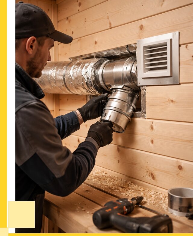 Монтаж вентиляции бани в Сызрани от 12156 р. | ЭриданСзр