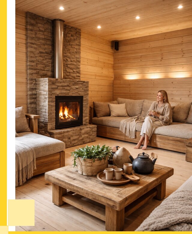 Проект бани с комнатой отдыха в Сызрани от 35455 р. | ЭриданСзр