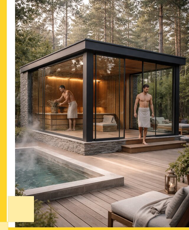 Стеклянные бани и двери в Сызрани от 455850 р. | ЭриданСзр