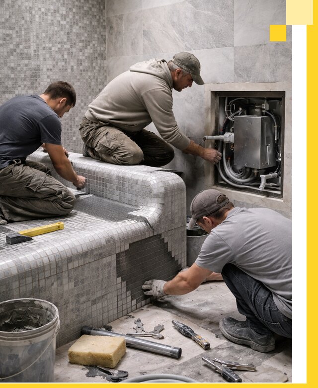 Проекты хамамов под ключ в Сызрани и дизайн и строительство