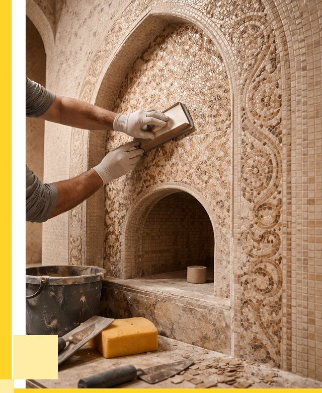 Мозаика для хамама в Сызрани под ключ от 5065 р. | ЭриданСзр