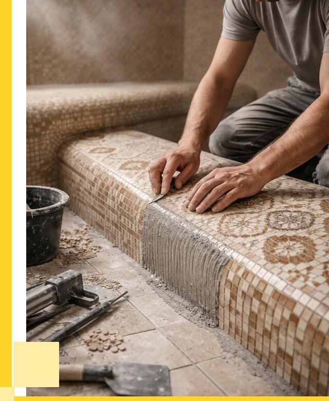 Плитка для хамама под ключ в Сызрани от 3546 р. | ЭриданСзр